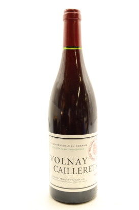 (1) 2016 Domaine Marquis d'Angerville Caillerets, Volnay Premier Cru [JR17.5] [WS94]