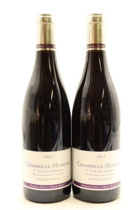 (2) 2013 Domaine Anne et Herve Sigaut Les Sentiers Vieilles Vignes Chambolle-Musigny Premier Cru, Cote-de-Nuits