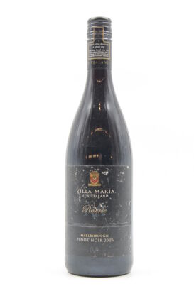 (1) 2006 Villa Maria Reserve Pinot Noir, Marlborough