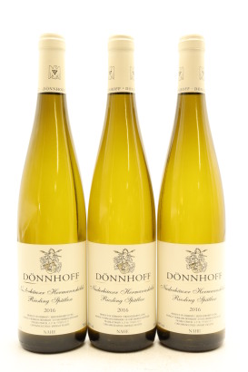 (3) 2016 Weingut Donnhoff Niederhauser Hermannshohle Riesling Spatlese, Nahe [WS93]