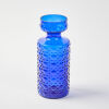 A Blue European Glass Vase