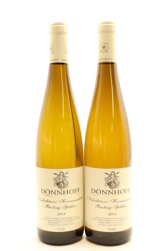 (2) 2014 Weingut Donnhoff Niederhauser Hermannshohle Riesling Spatlese, Nahe [JR17] [RP95]