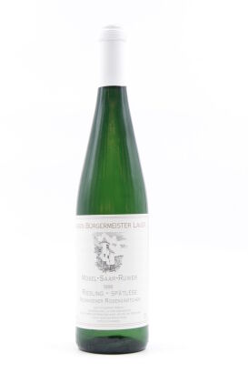 (1) 1996 Erben Burgermeister Lauer Neumagener Rosengarten Spatlese Riesling, Mosel