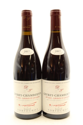 (2) 2017 Domaine Tortochot Lavaux Saint-Jacques, Gevrey-Chambertin Premier Cru [JR17.5]