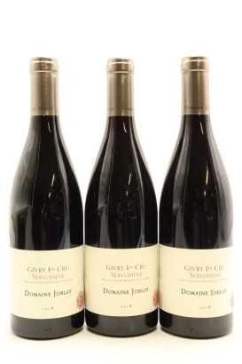 (3) 2019 Domaine Joblot Clos de la Servoisine Rouge, Givry Premier Cru