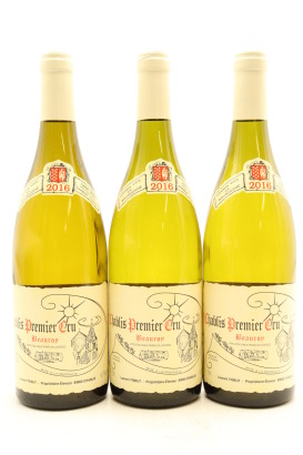 (3) 2016 Laurent Tribut Beauroy, Chablis Premier Cru [JR16.5]