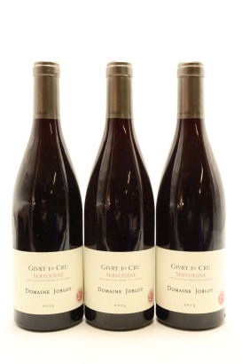 (3) 2015 Domaine Joblot Clos de la Servoisine Rouge, Givry Premier Cru
