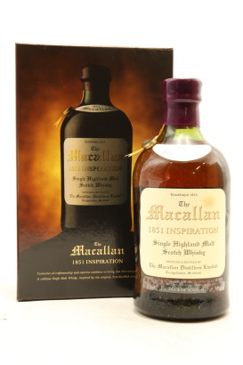(1) The Macallan 1851 Inspiration Single Malt Scotch Whisky, 41.3% ABV