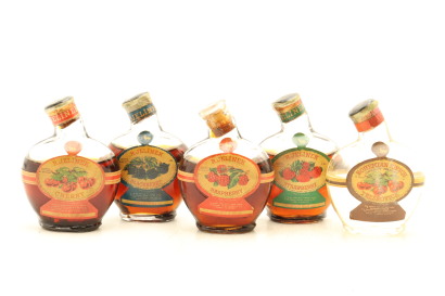 (1) R. Jelinek Fruity Liquor Miniatures, 5x Bottles Sold as One Lot