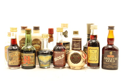 (1) Chocolate Liqueur Miniatures, 14x Bottles Sold as One Lot