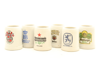 (1) Mini Beer Cup, 6 Cups Sold as One Lot