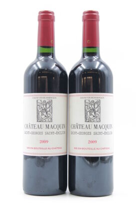 (2) 2009 Chateau Macquin, Saint-Georges-Saint-Emilion