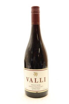 (1) 2017 Valli Gibbston Vineyards Pinot Noir, Gibbston [JR17]