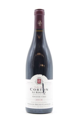 (1) 2010 Domaine Bruno Clavelier Corton le Rognet, Grand Cru (TL)