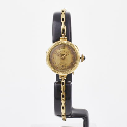 14ct Yellow Gold, Vintage Manual Wind Wristwatch, circa 1930's