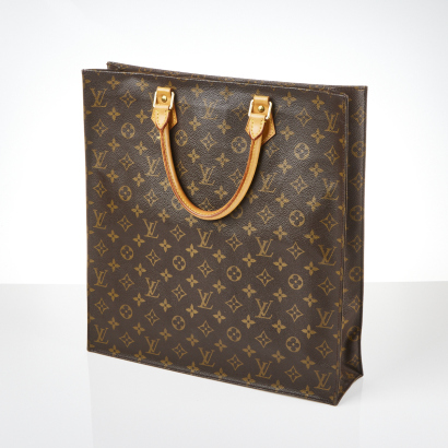 Louis Vuitton Monogram Sac Plat Tote Bag