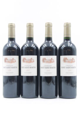 (4) 2009 Chateau Pont Saint-Martin, Pessac-Leognan