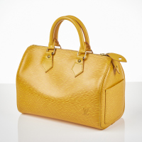 Louis Vuitton Yellow Epi Leather Speedy 25