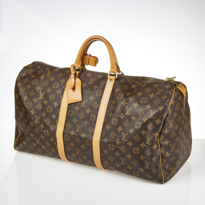 Louis Vuitton Monogram Keepall 55 Bag