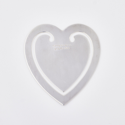 Tiffany & Co, Sterling Silver Heart Bookmark