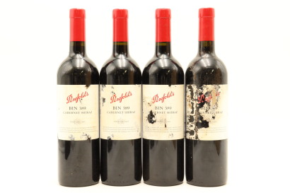 (4) 2001 Penfolds Bin 389 Cabernet - Shiraz, South Australia [JR17] (TOL)