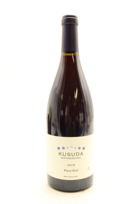 (1) 2019 Kusuda Pinot Noir, Martinborough [JR17.5]