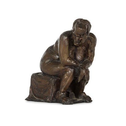 A Roderick Burgess Bronze Figure