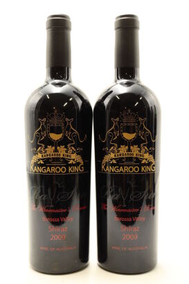 (2) 2009 Raysun Wines 'Kangaroo King' Winemaster's Reserve Shiraz, Barossa Valley