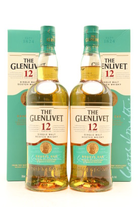 (2) Glenlviet 12 Year Old Double Oak, Single Malt Scotch Whisky
