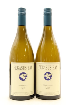 (2) 2019 Pegasus Bay Chardonnay, Waipara Valley