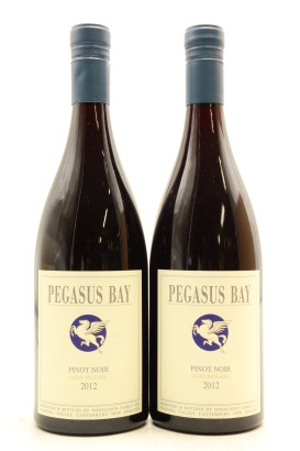 (2) 2012 Pegasus Bay Aged Release Pinot Noir, Waipara Valley [RC18.5]