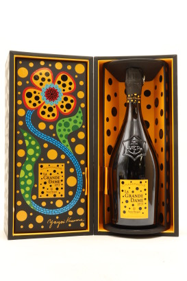 (1) 2012 Veuve Clicquot Ponsardin La Grande Dame Brut by Yayoi Kusama, Champagne [JR17.5] [WE96]