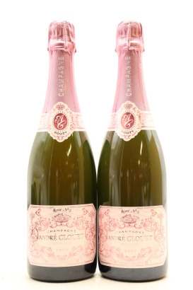 (2) NV Andre Clouet Brut Rose, Champagne