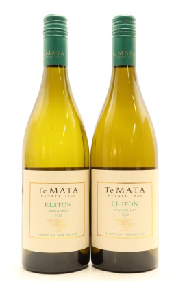 (2) 2022 Te Mata Estate Elston Chardonnay, Hawke's Bay