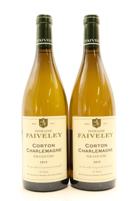 (2) 2019 Domaine Faiveley Corton-Charlemagne Grand Cru, Cote de Beaune