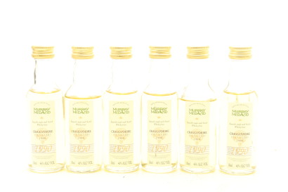 (6) 1990 Cragganmore Murray McDavid 12 Year Old Single Malt Scotch Whisky, 46% ABV, 50ml
