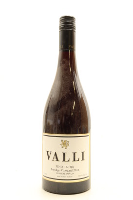 (1) 2018 Valli Bendigo Vineyard Pinot Noir, Bendigo