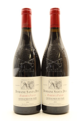 (2) 2016 Domaine Santa Duc Chateauneuf-du-Pape 'Habemus Papam', Rhone [RP95-97]