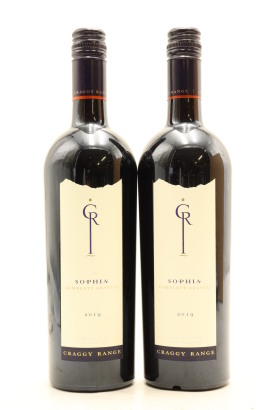 (2) 2019 Craggy Range Sophia Merlot, Gimblett Gravels [JR17]