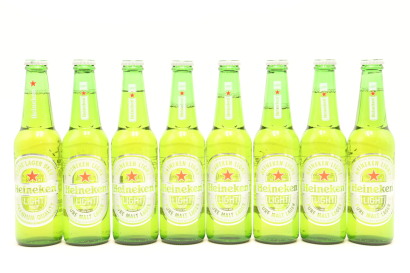 (1) Heineken Light Beer (8 Bottles Sold as One Lot)