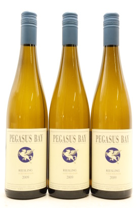 (3) 2009 Pegasus Bay Aged Release Riesling, Waipara