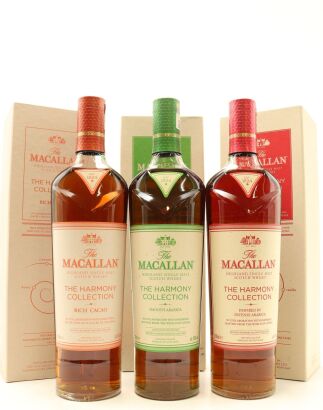 (1) The Macallan 'The Harmony Collection' Collection, Single Malt Scotch Whisky, 3 Bottles Sold as One Lot