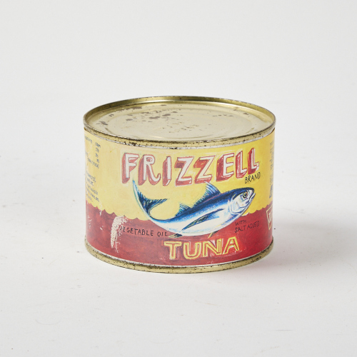 A Frizzell Tuna Can