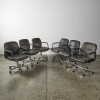 A Suit Of Six Leather Group Chairs - 2