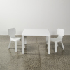 A Pair Of Magis Alma Childrens Chairs And A Magis Linus Table By Javier Mariscal