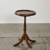 An Antique Wine Table With Brass Claw Feet