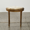 A Gilt And Marble Louis XVI Style Side Table