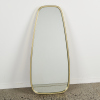 A Fifties Brass Framed Italian Mirror