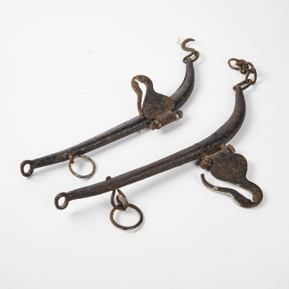 A Pair of Horse Plough Chest Pieces