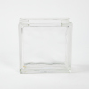 An Xl German Glass Brick Vase